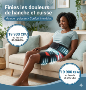 KineTrophy™ - Ceinture de soutien pour la hanche – Soulagement de la sciatique