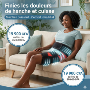 KineTrophy™ - Ceinture de soutien pour la hanche – Soulagement de la sciatique