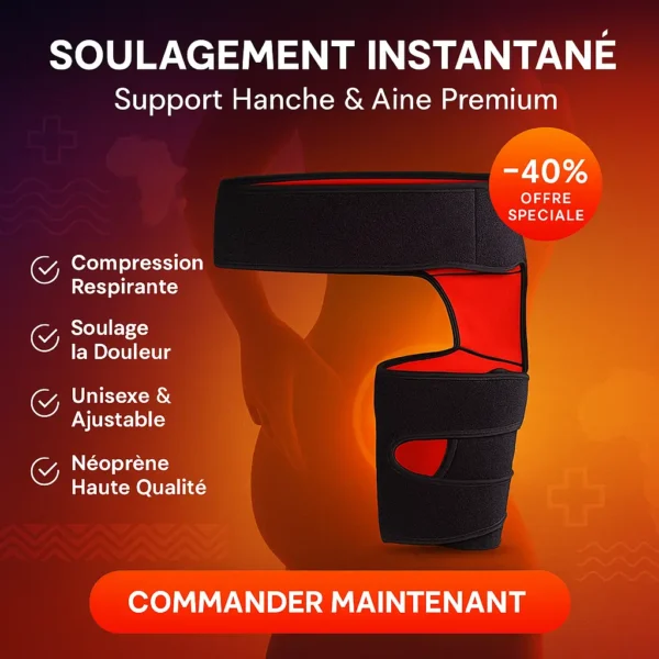 KineTrophy™ - Ceinture de soutien pour la hanche – Soulagement de la sciatique